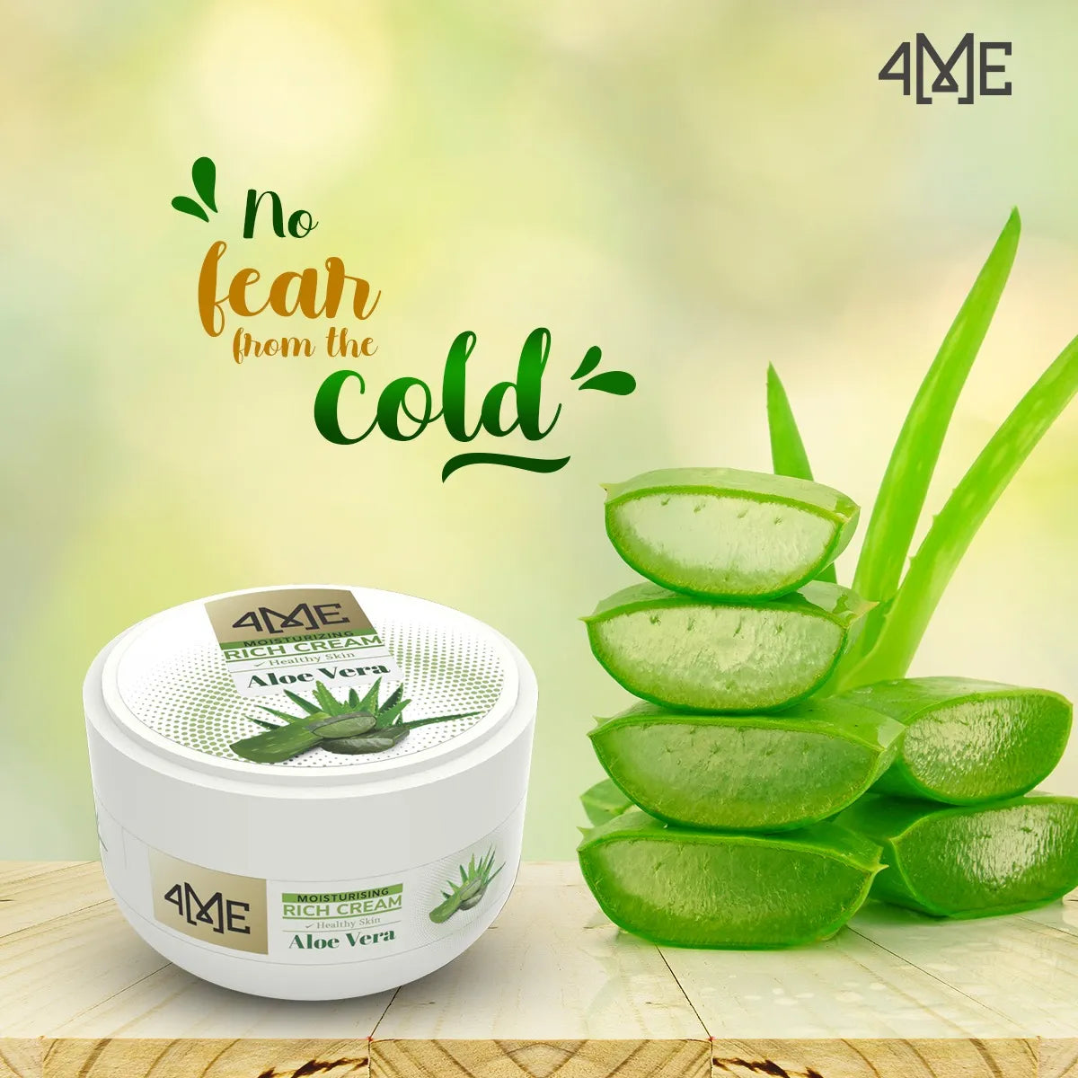 4ME Rich Moisturizing Cream Aloe Vera 200ml