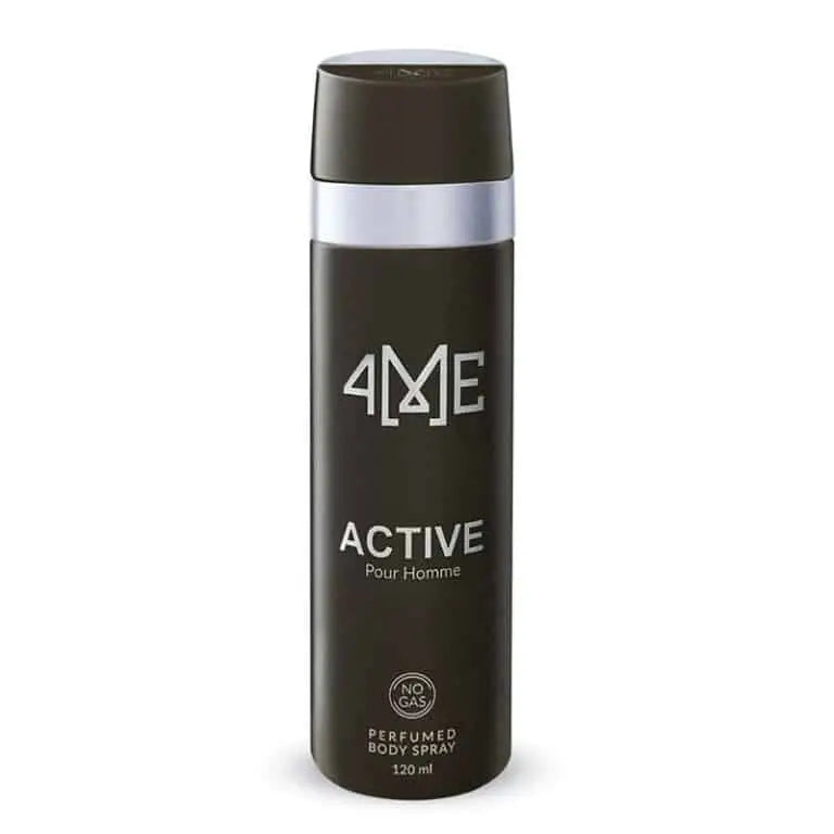 4Me Active Men Perfumed Body Spray 120ML