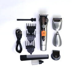 Kemei KM-580A 7-in-1 Professional Electric Hair Trimmer Clipper