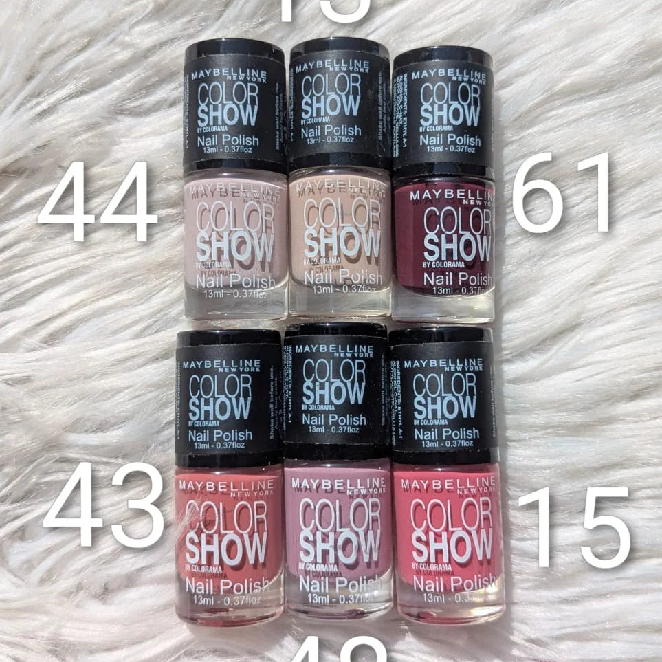 Maybelline Permanent Nail Paint