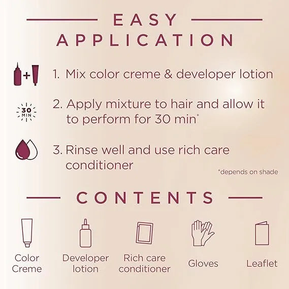 Palette Hair Color 6.80 Marsala Brown - 50ml