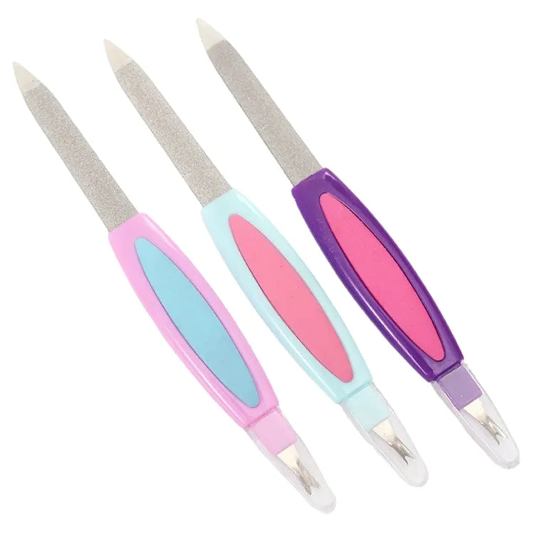 2 In 1 Stainless Steel Nail Filer