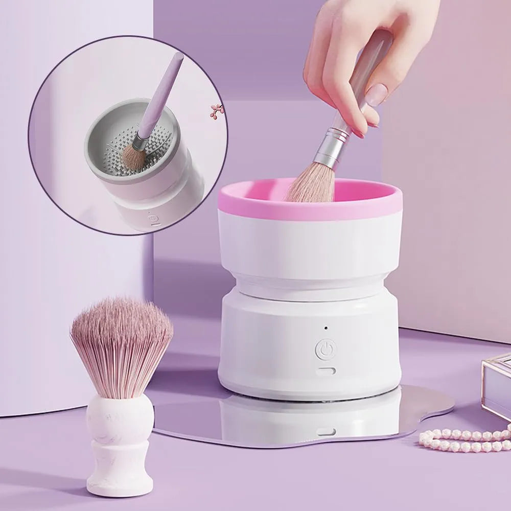 Electric Makeup Brush Cleaner Machine