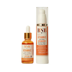 BNB Vitamin C Night Cream 50ml With Vitamin C Serum 30ml