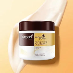 Karseell Collagen Hair Treatment Deep Repair Conditioning 500ml + Argan Oil Hair Serum