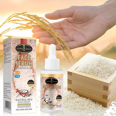 Aichun Beauty Skin Care Moisturizing Glowing Natural Rice Facial Serum 40ml