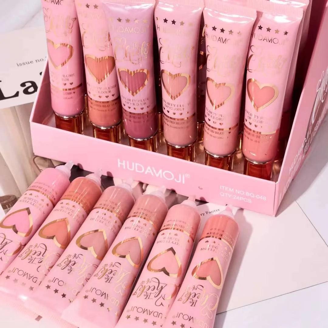 6 Pcs Huda Moji Liquid Blush Set