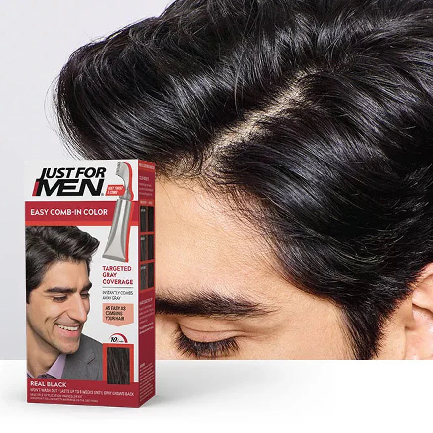 Just For Men - Easy Comb-In Color - Real Black