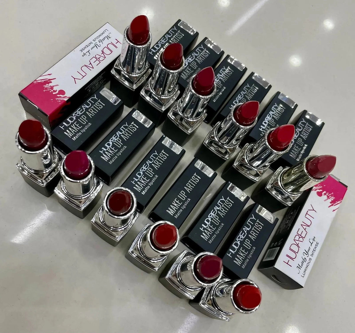 Pack of 12 Huda Beauty Matte Lipstick