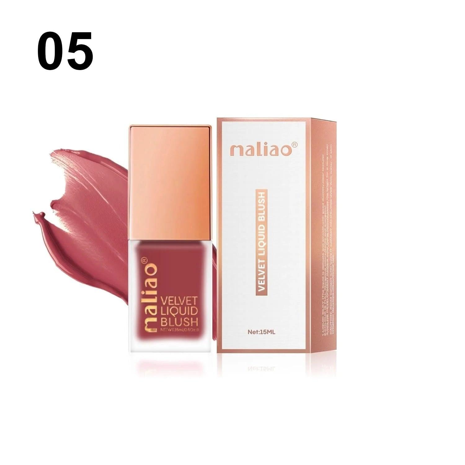 6 Pcs Maliao Velvet Liquid Blush