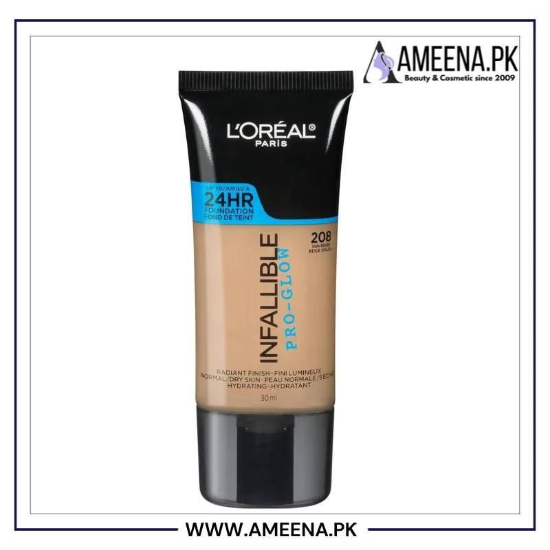 L'Oreal Paris Makeup Infallible Up to 24HR Pro-Glow Foundation