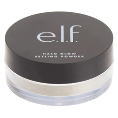 E.L.F Halo Glow Setting Powder, Silky, Weightless, Blurring, Smooths, Minimizes Pores and Fine Lines, Creates Soft Focus Effect, Light, Semi-Matte Finish