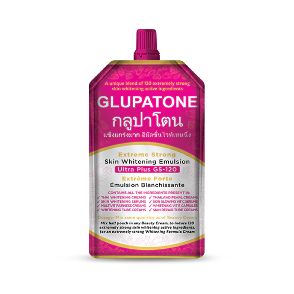 Glupatone Extreme Strong Skin Whitening Emulsion Ultra Plus GS-120