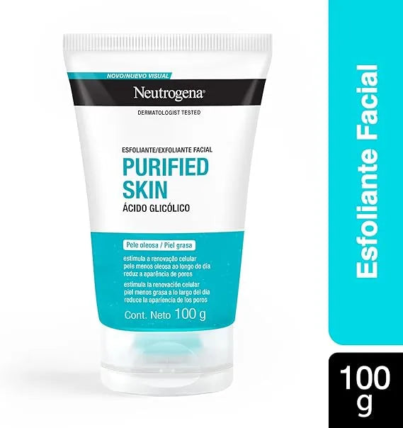 Neutrogena Gel Esfoliante Facial Purified Skin,100g