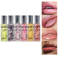 IMAN OF NOBLE Color fashion Waterproof Glitter & Lip Oil Each