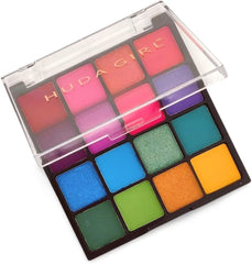 HUDA GIRL BEAUTY 16 Color Eyeshadow Palette - Shimmer & Matte Shades