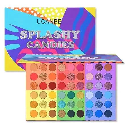 UCANBE 54 Colors Splashy Candies Eyeshadow Palette