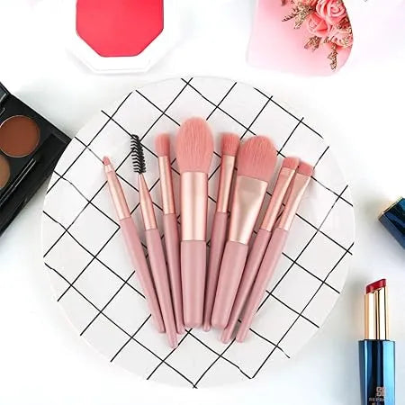 8 Pcs High Quality Mini Makeup Brush Set