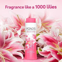 Pond’s Dream Flower Pink Lily Fragrant Talcum Powder