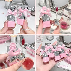 Gege Bear 3 Pcs Bow High Quality Lip Gloss