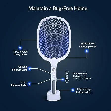 WBM Mosquito Killer Racket & Lamp 2 in 1