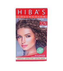 Hibas Collection Hair Color 32N Dark Mahogany Brown (60-ml)