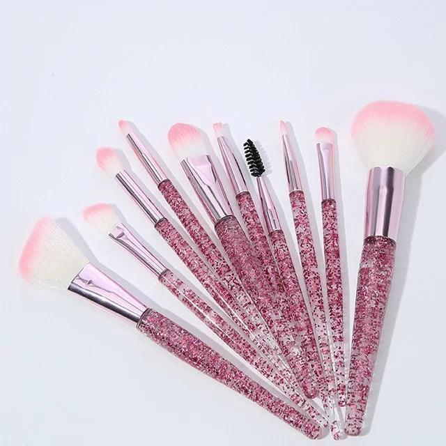 10 Pcs Makeup Brush Set