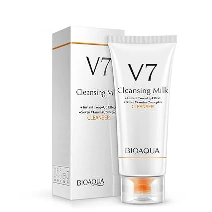 Bioaqua Facial Cleansing Milk Cleanser V7