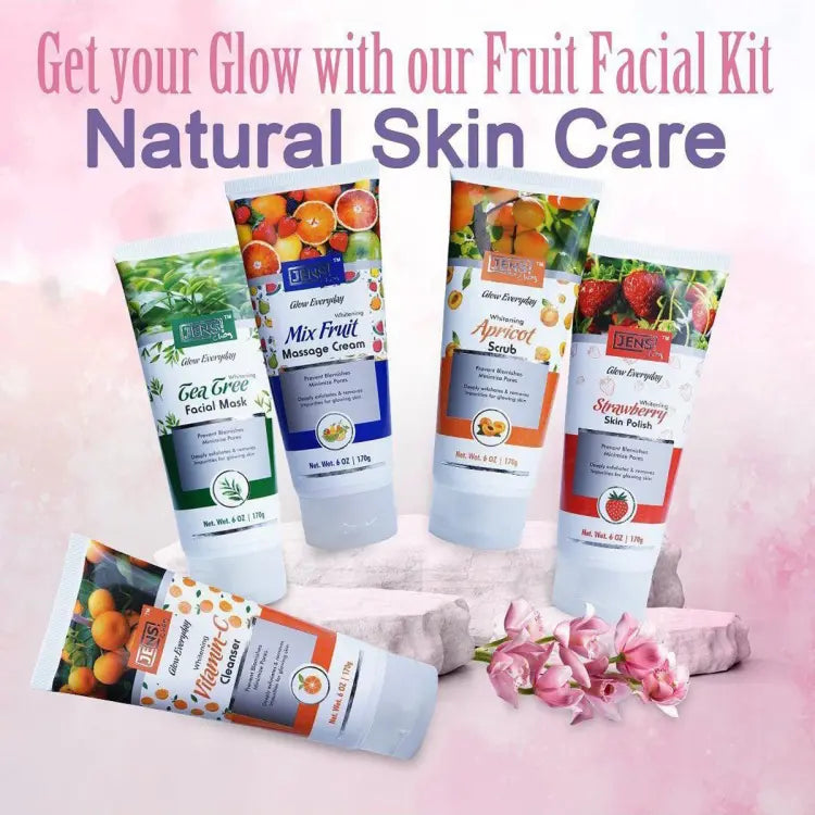 5 Steps Jens Choy Natural Skin Care Fruit Facial Kit