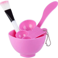 6 in 1 DIY Facial Beauty Mask Bowl with Stick Brush Set (Set of 6)