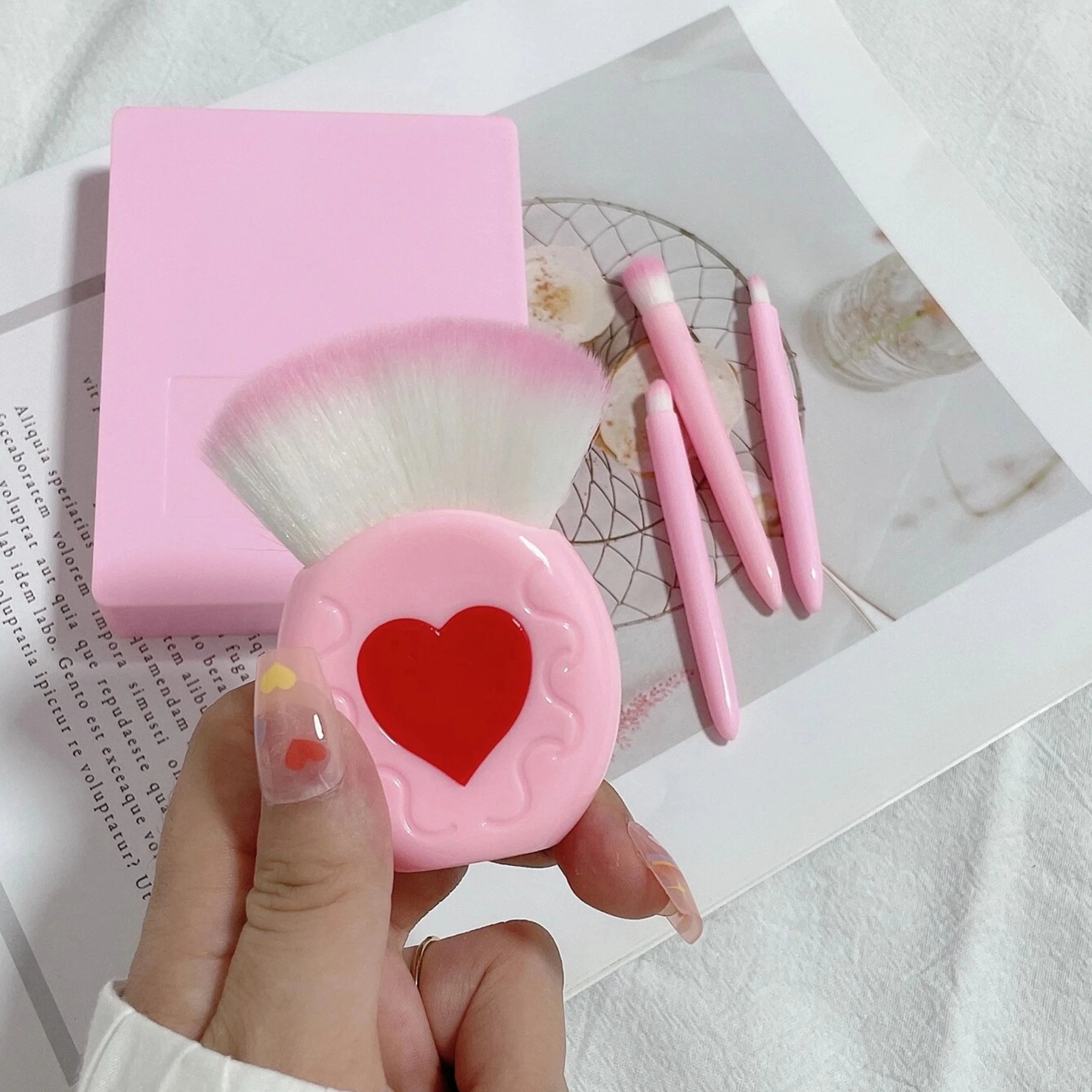 Luxury Makeup Brush Set With Storage Box