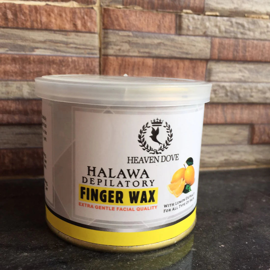 Heaven Dove Lemon Halawa Finger Wax 170g