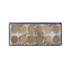 Miss Rose Concealer Palette -  12 Colors