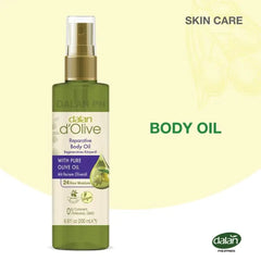 Dalan D' Olive With Pure Olive Oil Reparative Body Oil, 200ml