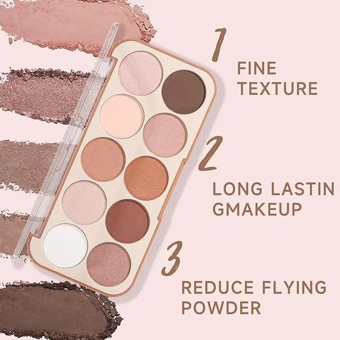 Miss Rose Nude-Highlighter & Contour Kit -  10 Color