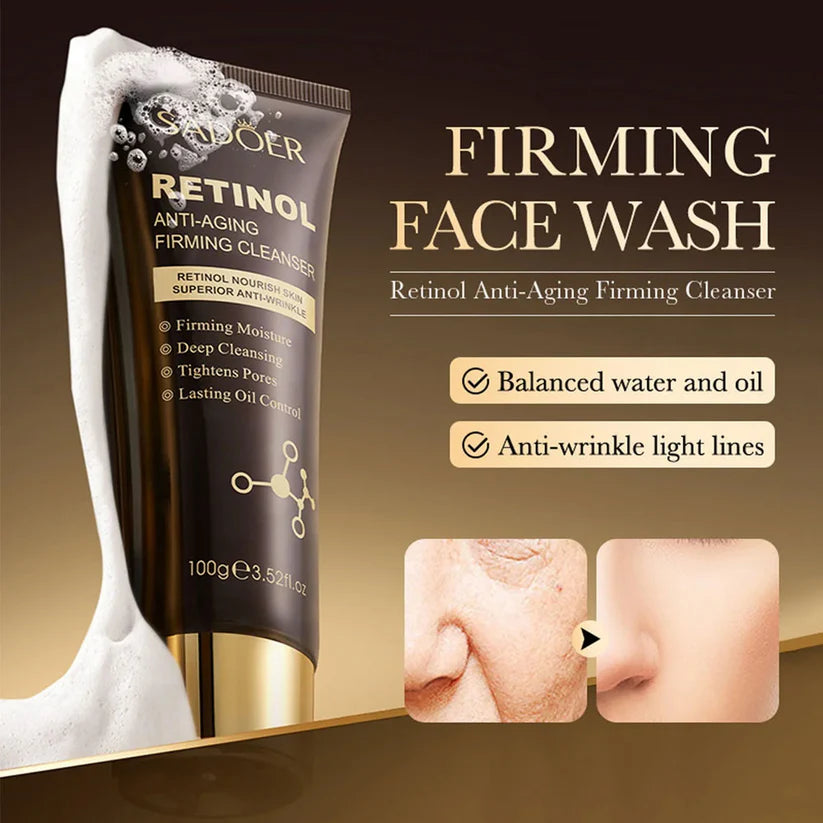 Sadoer Retinol Anti Aging Firming Cleanser 100g