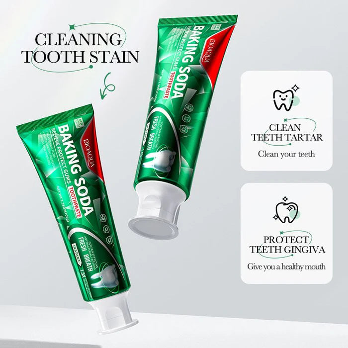 Bioaqua Baking Soda Whitening Relieve Pain & Protect Gums Toothpaste 100g