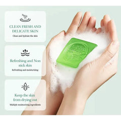 Sadoer Aloe Vera Smooth Cleansing Natural Soap 100g