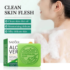 Sadoer Aloe Vera Smooth Cleansing Natural Soap 100g