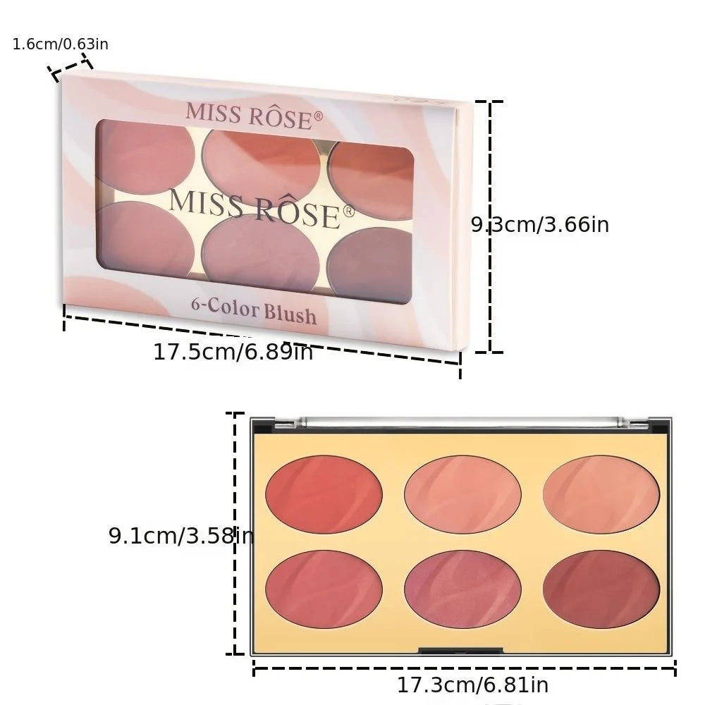 Miss Rose Face Kit - 6 Color