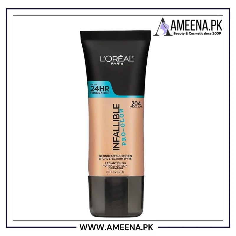 L'Oreal Paris Makeup Infallible Up to 24HR Pro-Glow Foundation