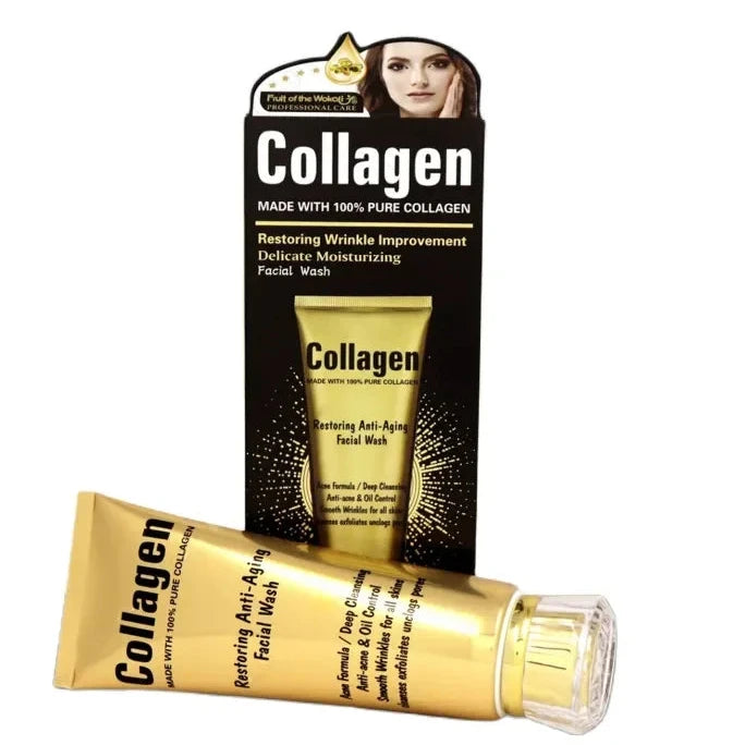 Wokali Collagen Anti-Aging and Anti-Acne Facial Wash 120ml