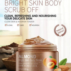Bioaqua Almond Clean Skin Facial Moisturizing Body Scrub 120g