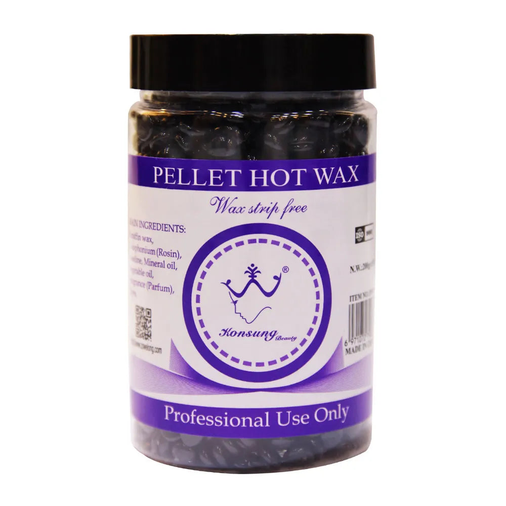 Konsung Beauty Pellet Hot Wax Strip Free Jar 200g