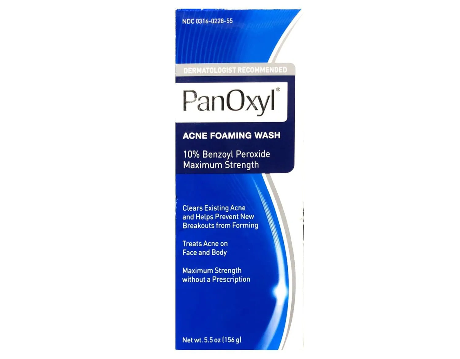 PanOxyl Benozyl Peroxide Facewash For Acne And Pimples 156g