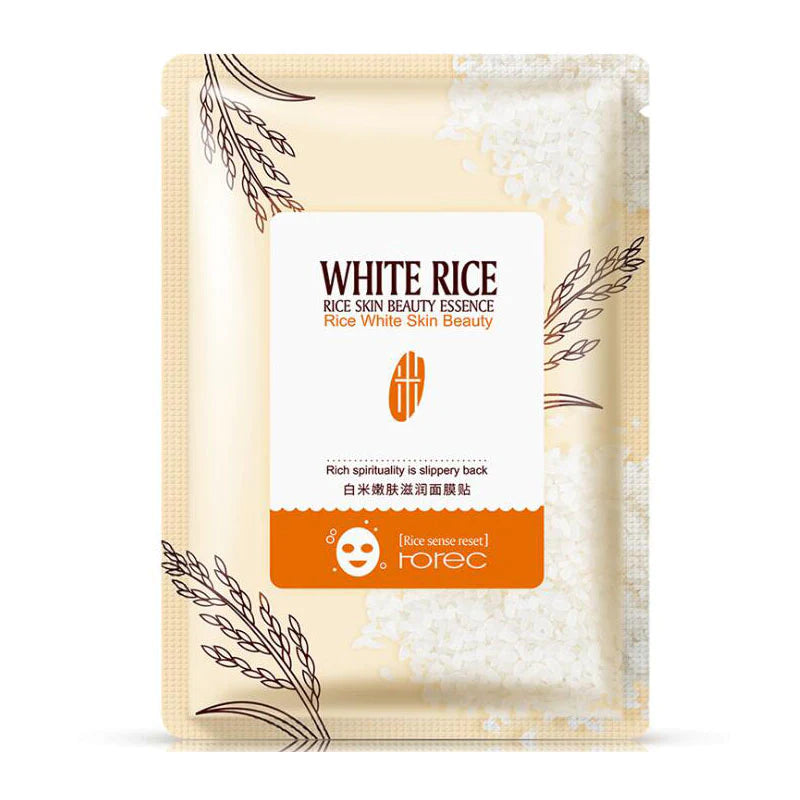 Rorec White Rice Serum Face with Free Sheet Mask