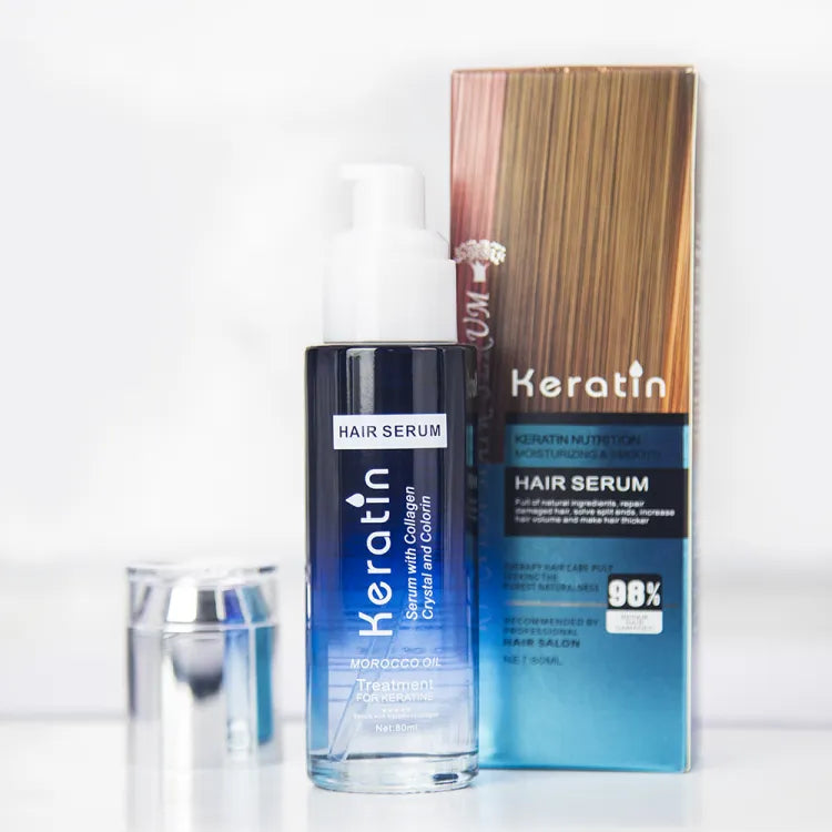 Keratin Nutrition Straightening Hair serum 80ml