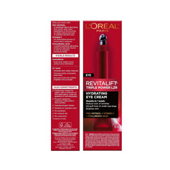 L'Oreal Paris Revitalift Triple Power Anti-Aging Eye Cream Treatment 15ml