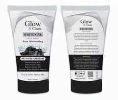 Glow & Clean Whitening Activated Charcoal Face Wash