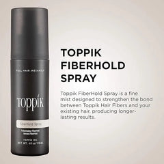 Toppik Fiber Hold Spray, Instant Fuller Looking Hair, 118ml